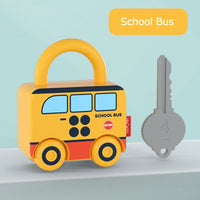 HKM-690963 Montessori Digital Learning Lock: Educational Math Matching Toy for Preschoolers