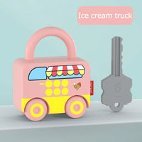 HKM-690963 Montessori Digital Learning Lock: Educational Math Matching Toy for Preschoolers