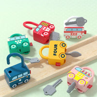 HKM-690963 Montessori Digital Learning Lock: Educational Math Matching Toy for Preschoolers