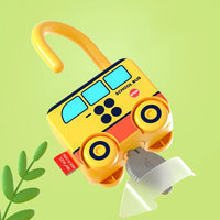HKM-690963 Montessori Digital Learning Lock: Educational Math Matching Toy for Preschoolers