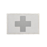 HKM-691155 Reflective Embroidered Medical First Aid Patch with Velcro Attachment