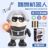 HKM-691219 Electric Dancing Robot Toy for Kids - Interactive Cartoon Animal with Music, Light & Sound Fun