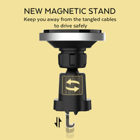 HKM-691283 Magnetic Wireless Charger for iPhone 12 - Compatible, Fast Charging, Aluminum Alloy, Multiple Color Options