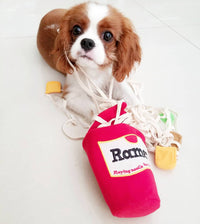 HKM-691411 Interactive Plush Sniffing Toy for Dogs – Cute Pet Food Leaking Puzzle Game (13cm)