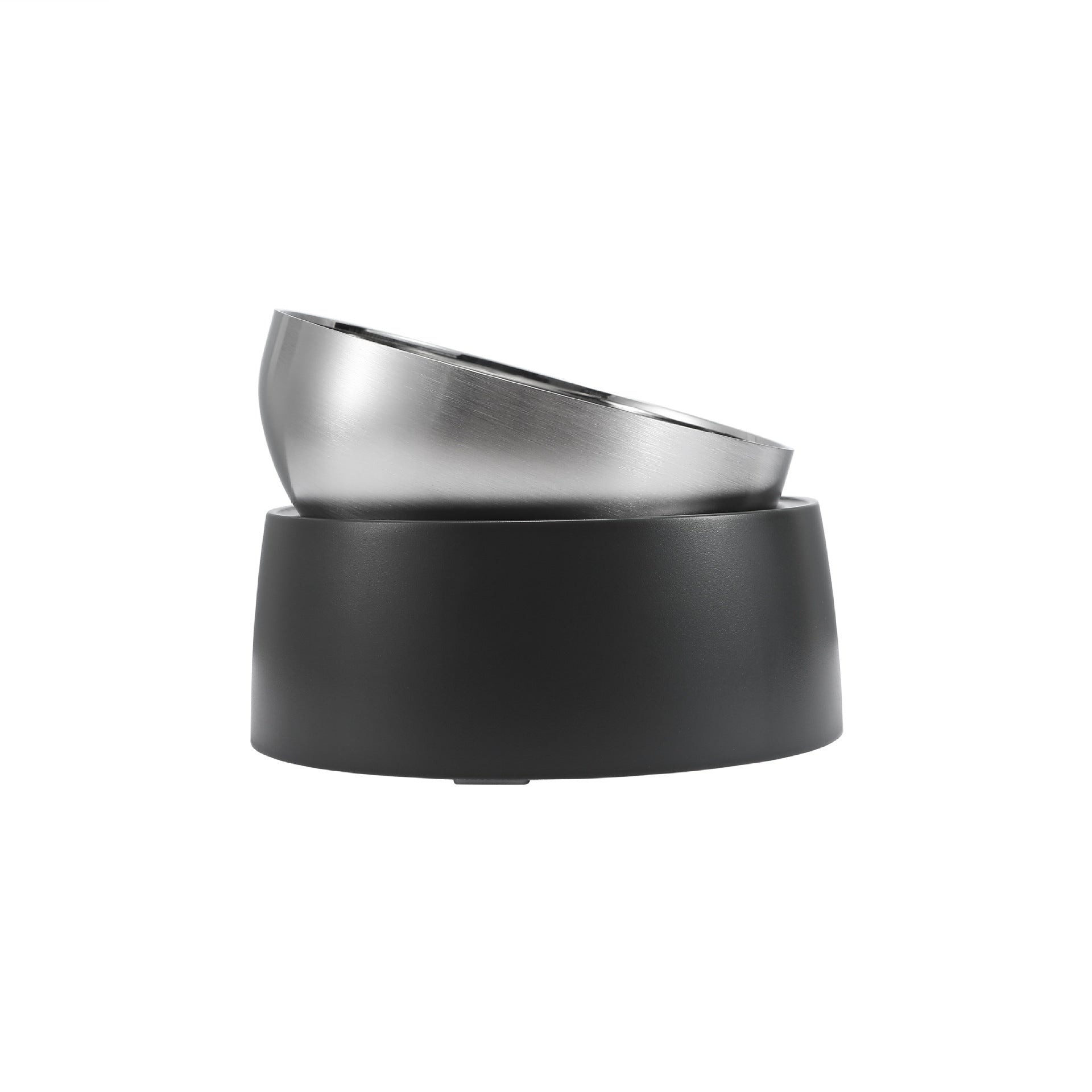 HKM-691411 Pet Anti-Tumble Bowl for Cats and Dogs - Single and Double Bowl Options, ABS and Stainless Steel