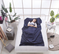 HKM-691539 Lightweight Pure Cotton Travel Quilt Cover in Solid Colors