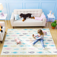 HKM-691539 Thickened Baby Crawling Carpet Mat, XPE Fabric, Cartoon Design, 150x200CM for Home Use