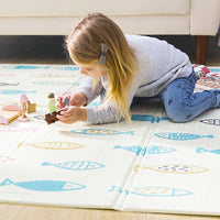 HKM-691539 Thickened Baby Crawling Carpet Mat, XPE Fabric, Cartoon Design, 150x200CM for Home Use