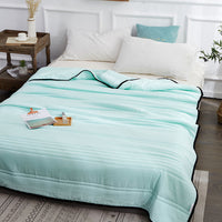 HKM-691603 Summer Cooling Quilt – Breathable Polyester Fiber Air-Conditioning Blanket in Multiple Sizes