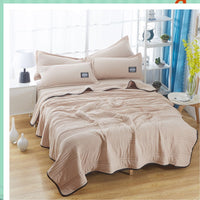 HKM-691603 Summer Cooling Quilt – Breathable Polyester Fiber Air-Conditioning Blanket in Multiple Sizes