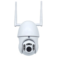 HKM-691731 Dual Antenna Smart WiFi Infrared Dome Camera - 1080p Waterproof with Motion Detection