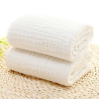 HKM-691795 6-Layer Gauze Baby Bath Towel in Multiple Colors - Soft Cotton for Infants and Toddlers