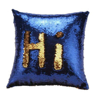 HKM-691923 Mermaid Sequined Pillowcase for Sparkling Home Décor