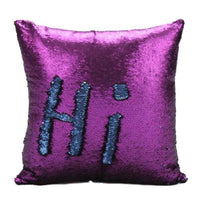 HKM-691923 Mermaid Sequined Pillowcase for Sparkling Home Décor