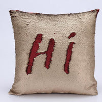 HKM-691923 Mermaid Sequined Pillowcase for Sparkling Home Décor