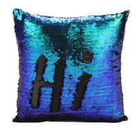 HKM-691923 Mermaid Sequined Pillowcase for Sparkling Home Décor