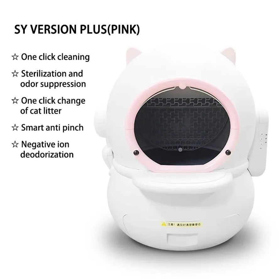 KTX-691987 Automatic Self-Cleaning Smart Cat Litter Box with App Control