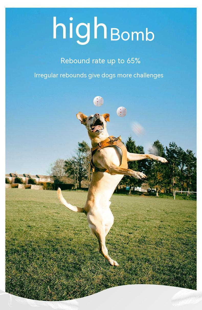 HKM-691987 Bite-resistant Relieving Stuffy Bite-resistant Dog Toy Large Explosive Ball Labrador Golden Retriever Toy