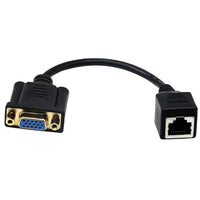 HKM-692243 VGA Male to Female Adapter Cable with RJ-45 Network Interface