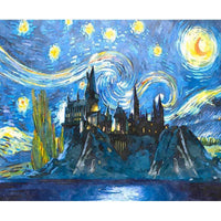 HKM-692307 Frameless Digital Oil Painting on Linen - Classic 24 Color Options, 40x50cm & 60x75cm Sizes