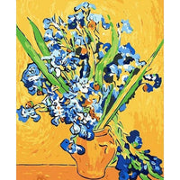 HKM-692307 Frameless Digital Oil Painting on Linen - Classic 24 Color Options, 40x50cm & 60x75cm Sizes