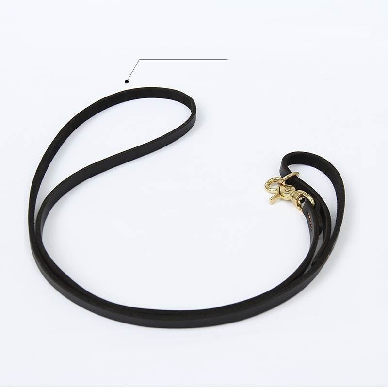 HKM-692371 Cowhide Leather Competition Elastic Band in Black and Light Wine Red, Various Sizes Available