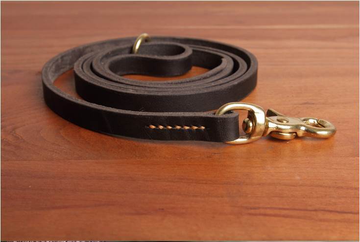 HKM-692371 Cowhide Leather Competition Elastic Band in Black and Light Wine Red, Various Sizes Available
