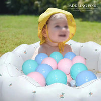 HKM-692627 Foldable Baby Inflatable Pool - Eco-Friendly PVC, Perfect for Summer Fun and Family Activities