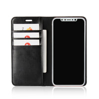 HKM-692627 Leather Flip Cover Wallet for iPhone - Stylish Protection and Storage