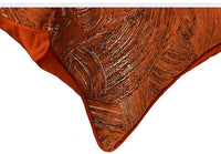 HKM-692819 Geometric Abstract Orange Pillow Cover for Living Room - 30x50cm, 45x45cm, 50x50cm Sizes
