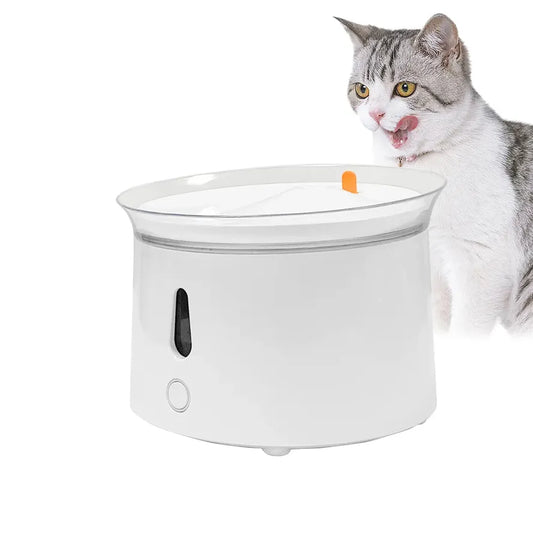 KTX-693139 Automatic Pet Water Fountain with 2.4L Capacity and Recirculating Filter for Dogs and Cats