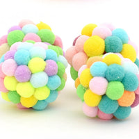 HKM-693139 Cat Toy Cat Self-hey Rainbow Bell Interactive Ball