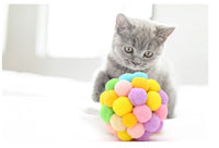 HKM-693139 Cat Toy Cat Self-hey Rainbow Bell Interactive Ball