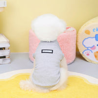 HKM-693139 Quick Dry Casual Vest for Dogs - Lightweight Polyester in Pink, Sky Blue, Dark Gray, Light Gray (Sizes S-XXL)