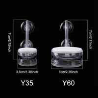 HKM-693203 Nano Aquarium Air Stone with High Oxygen Dissolution, Compact Design for Fish Tanks