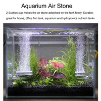HKM-693203 Nano Aquarium Air Stone with High Oxygen Dissolution, Compact Design for Fish Tanks