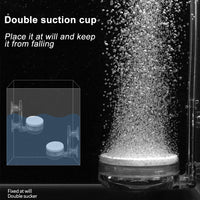 HKM-693203 Nano Aquarium Air Stone with High Oxygen Dissolution, Compact Design for Fish Tanks
