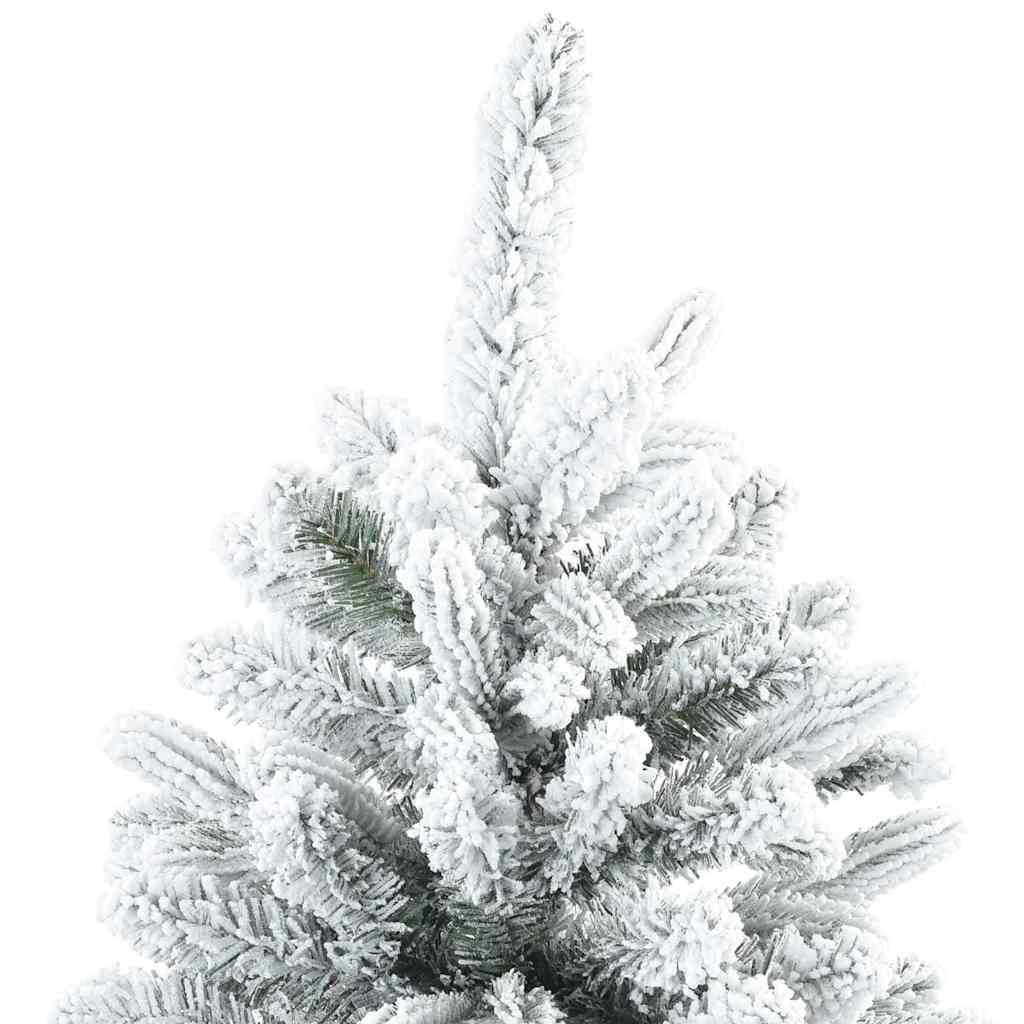 HKM-693331 Modern Snow Flocked Artificial Christmas Tree - Indoor/Outdoor Use, 150cm or 180cm Options
