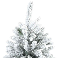HKM-693331 Modern Snow Flocked Artificial Christmas Tree - Indoor/Outdoor Use, 150cm or 180cm Options
