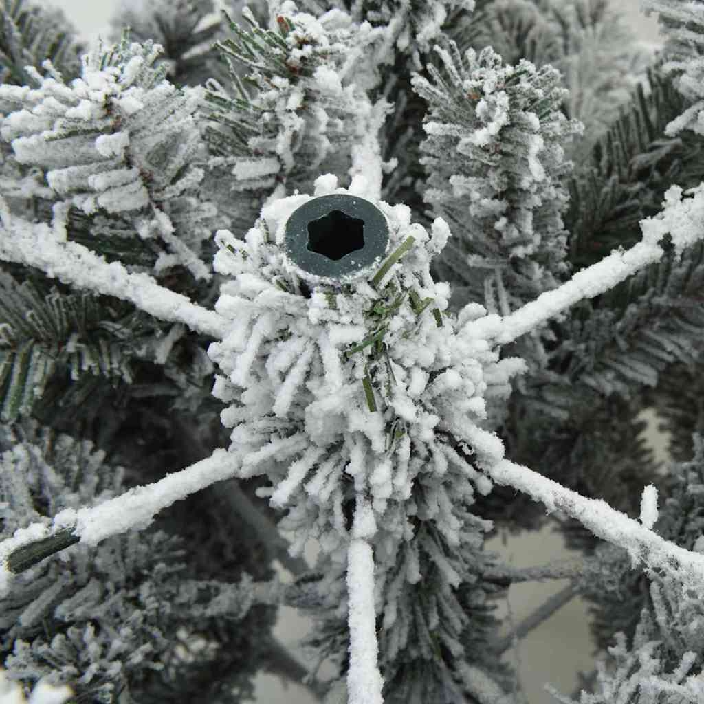 HKM-693331 Modern Snow Flocked Artificial Christmas Tree - Indoor/Outdoor Use, 150cm or 180cm Options