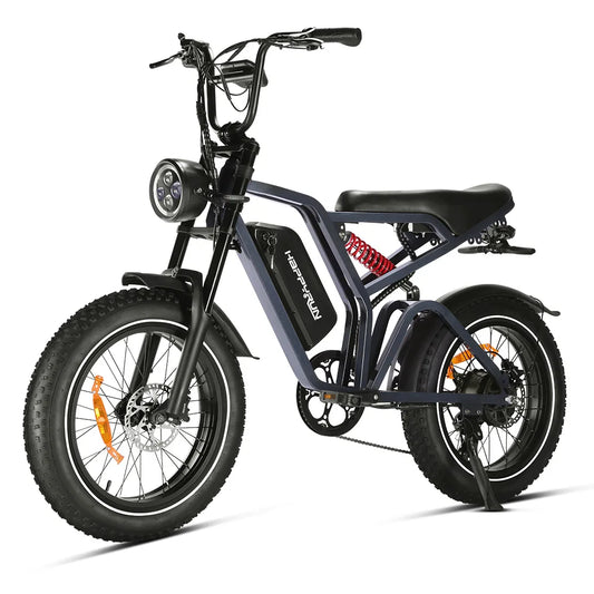KTX-693459 20x4.0 Fat Tire Electric Off-Road Bike, 2000W Moped Style, Max Speed 60km/h, 48V Battery