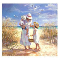 HKM-693523 Diamond Painting Art - Full Round Diamond Craft for Bedroom Decor, 30X30CM Canvas