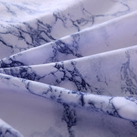 HKM-693523 Stone Pattern Fitted Sheet Set in Soft Polyester Fiber - Available in Twin, Full, Queen, King Sizes