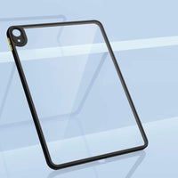 HKM-693779 Transparent Acrylic Case for iPad Air 4 and Pro 11/12.9, Supports Pencil 2 Charging, Shock-Absorbing Design