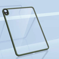 HKM-693779 Transparent Acrylic Case for iPad Air 4 and Pro 11/12.9, Supports Pencil 2 Charging, Shock-Absorbing Design
