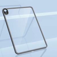 HKM-693779 Transparent Acrylic Case for iPad Air 4 and Pro 11/12.9, Supports Pencil 2 Charging, Shock-Absorbing Design
