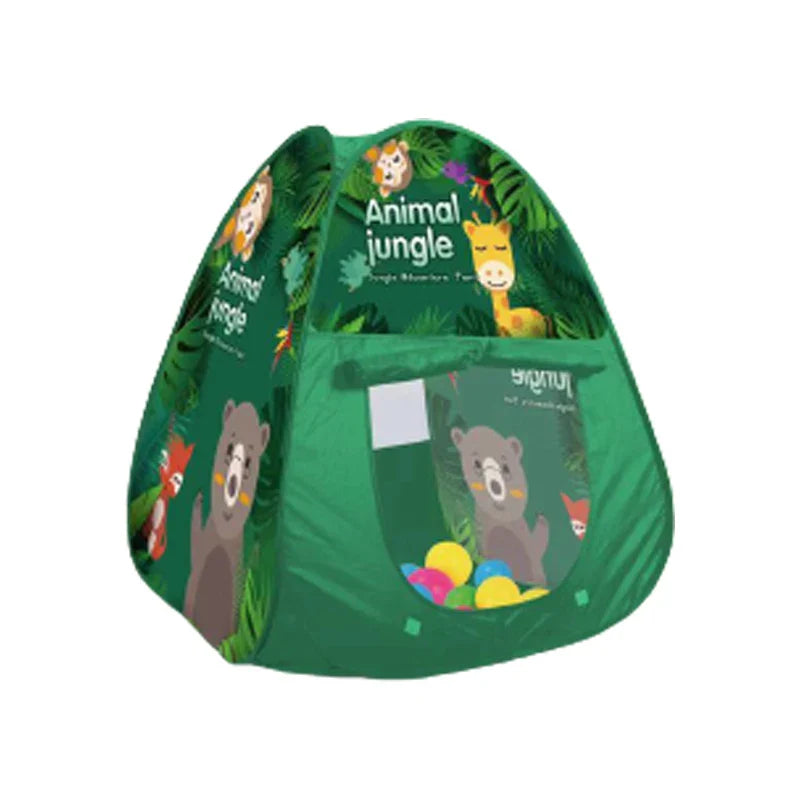 HKM-693779 Universe Space Foldable Indoor Playhouse Toy and Ball Pool Tent for Kids, 80 cm