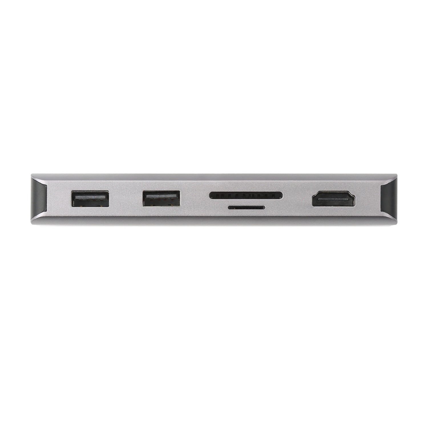 HKM-694035 7-in-1 USB-C Hub with HDMI Output, Ethernet Port, USB 3.0, SD & TF Card Reader, 60W Power Delivery