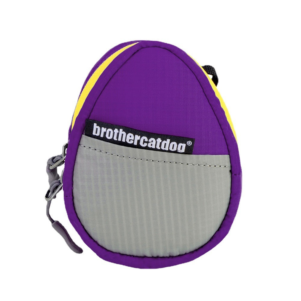 HKM-694035 Explosion-Proof Nylon Cat Leash Chest Strap with Storage Bag - Scalable and Adjustable Sizes Available