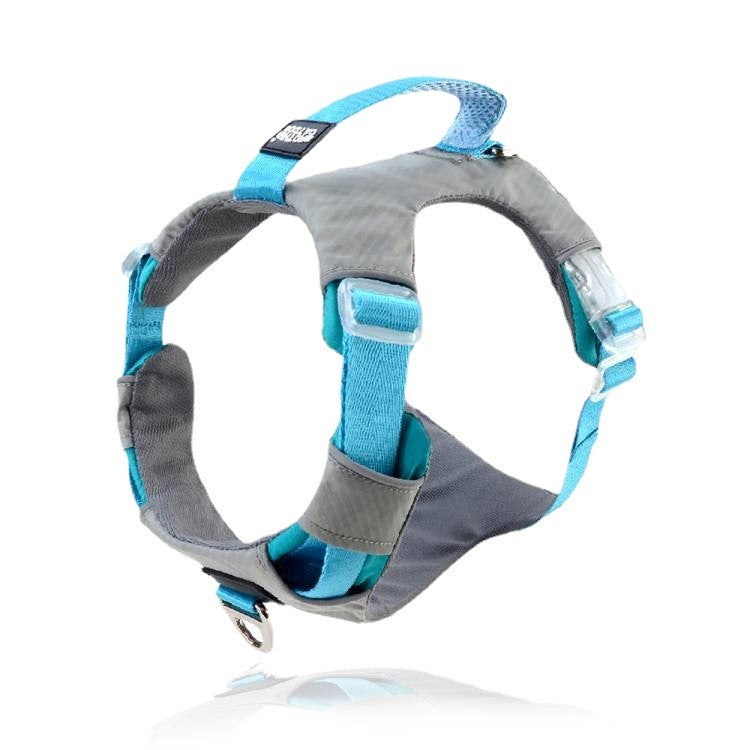 HKM-694035 Explosion-Proof Nylon Cat Leash Chest Strap with Storage Bag - Scalable and Adjustable Sizes Available